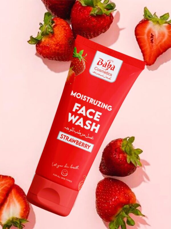 Baba Moisturizing Strawberry Facewash - Image 2