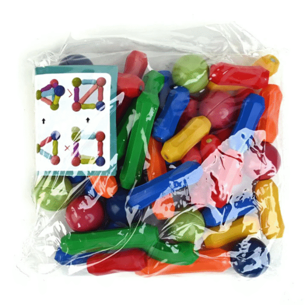 Magnetic Construction Blocks -  Education Toy For Kids - Image 3