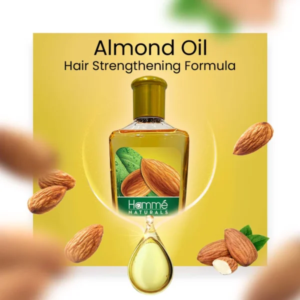 Hamme Almond Enriched Hair Oil - Image 4