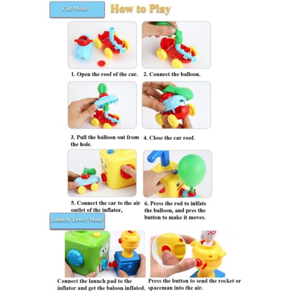 Balloon Car Fun Toys for Children - Image 4