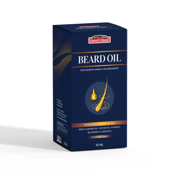 Saeed Ghani Beard Oil - For Growth, Shine & Nourishment - Image 2