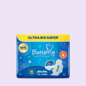 Butterfly Long Ultra Big Saver Sanitary Pads XXL 16 Pcs