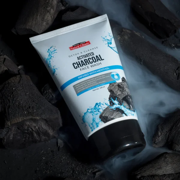 Saeed Ghani Activated Charcoal Detox & Cleanse Face Wash - Image 2