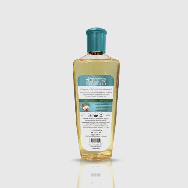 Hamme Coconut Enriched Hair Oil - Image 2