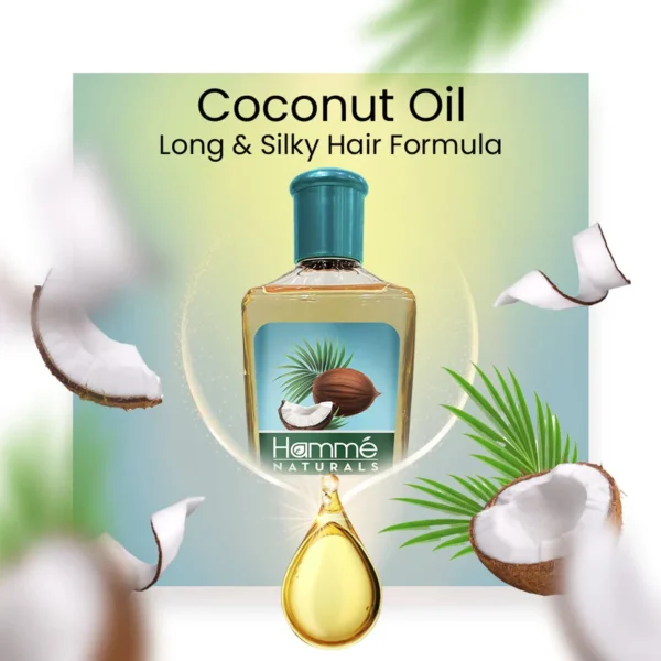 Hamme Coconut Enriched Hair Oil - Image 4