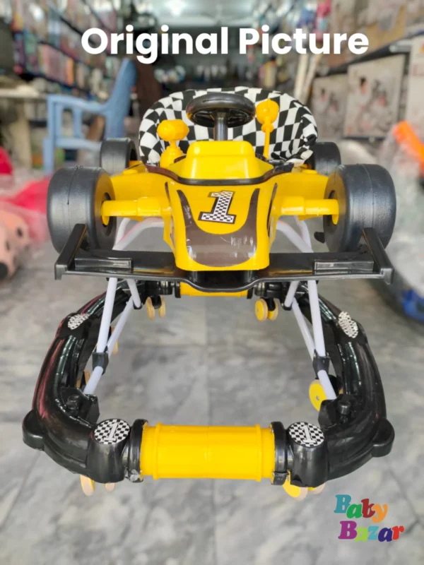 2 in 1 Baby Walker + Car Rocker - with Premium Quality