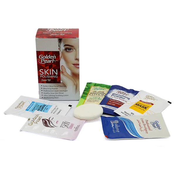 Golden Pearl Sachet Kit Skin Polish 6 sachet - Image 2