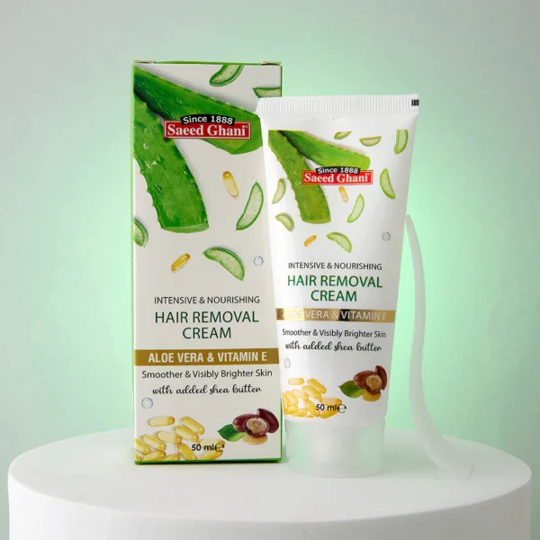Saeed Ghani Hair Removal Cream (With Aloe Vera & Vitamin E)