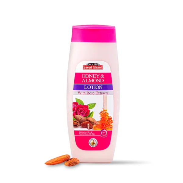 Saeed Ghani Honey & Almond Nourishing Body Lotion - Image 2