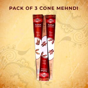Saeed Ghani Dulhan Cone Mehndi Pack of 3
