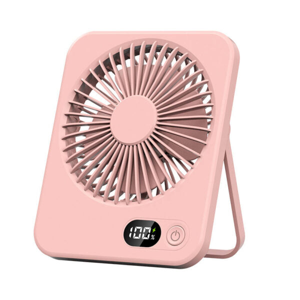 Mini Electric 3 Speeds Cooling Fan F10 USB Rechargeable Table Fan - Image 5