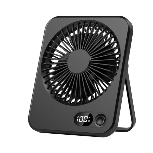 Mini Electric 3 Speeds Cooling Fan F10 USB Rechargeable Table Fan - Image 4