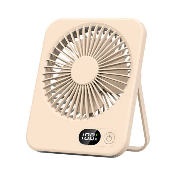 Mini Electric 3 Speeds Cooling Fan F10 USB Rechargeable Table Fan - Image 3
