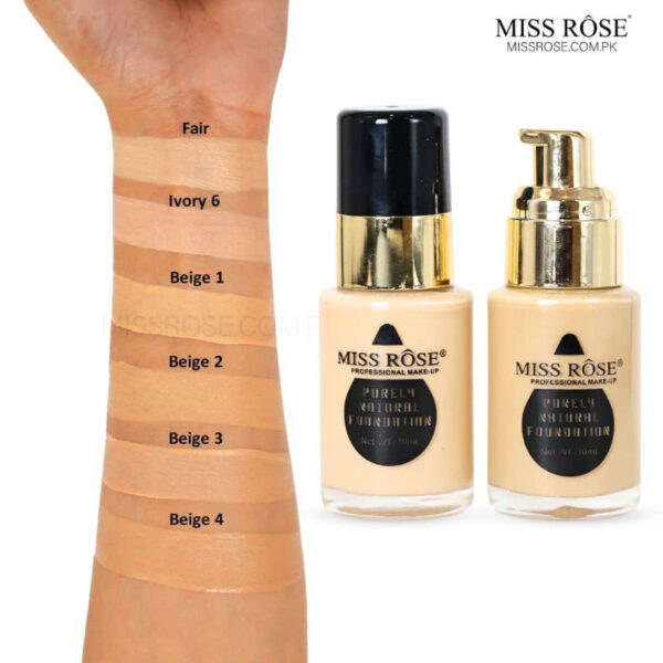 Miss Rose Purely Natural Foundation - Image 2