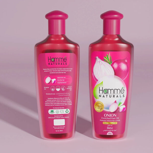 Hamme Onion Enriched Hair Oil - Image 2