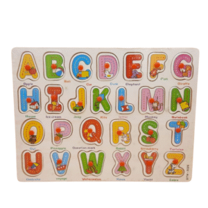 ABC Wooden Small Alphabet Line Puzzle – Fun Learning for Kids