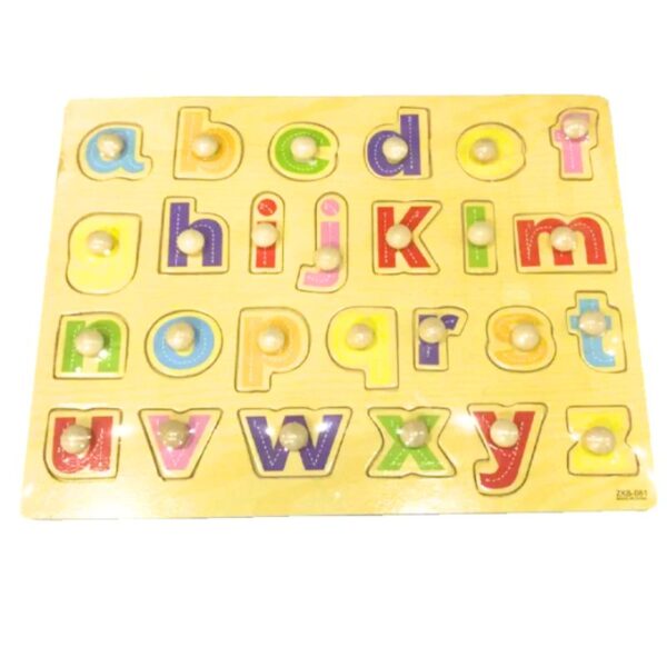 ABC Wooden Small Alphabet Line Puzzle – Fun Learning for Kids - Image 2