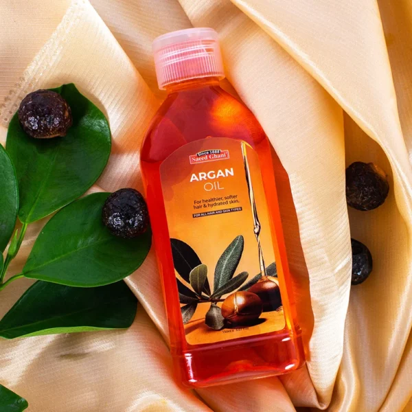 Saeed Ghani Argan Extra Strength Hair Oil - Image 3