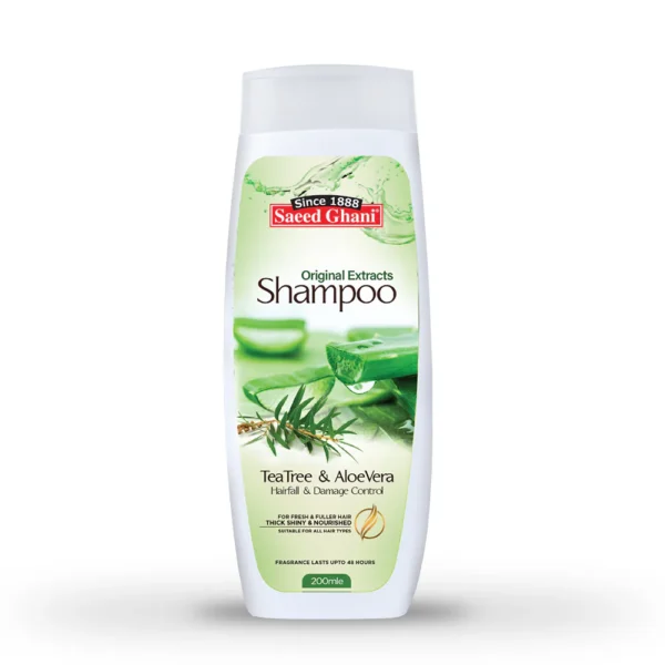 Saeed Ghani Tea Tree & Aloe Vera Shampoo - Image 2
