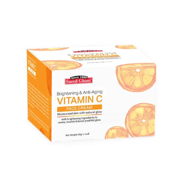 Saeed Ghani Vitamin C Brightening & Anti Aging Face Cream - Image 2