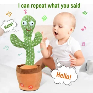 Dancing Cactus Toy With Talking