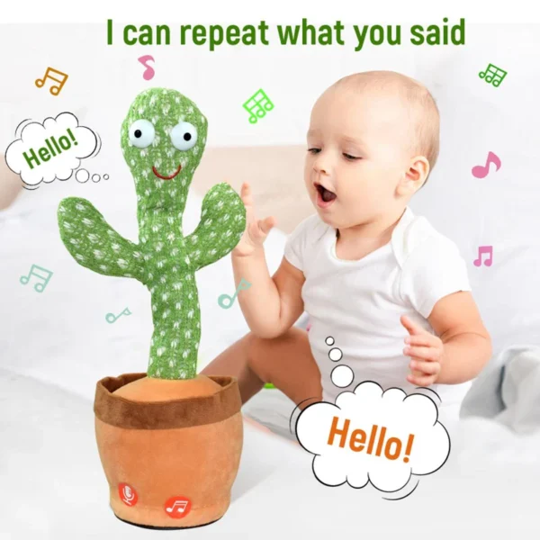Dancing Cactus Toy With Talking