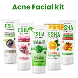 Esha Oganics Facial Kit for Acne Prone Skin