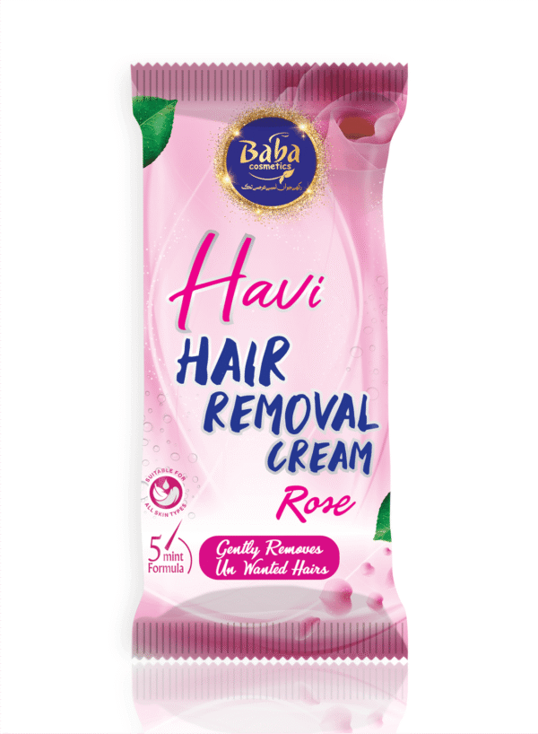 Havi Hair Removal Cream (Rose) 5-Sachets pack