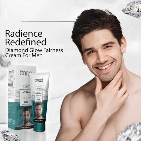 Hamme Diamond Glow Fairness Cream for Men - Image 2