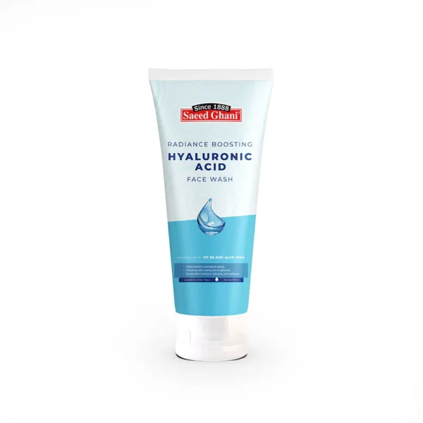 Saeed Ghani Hyaluronic Acid Radiance Boosting Face Wash