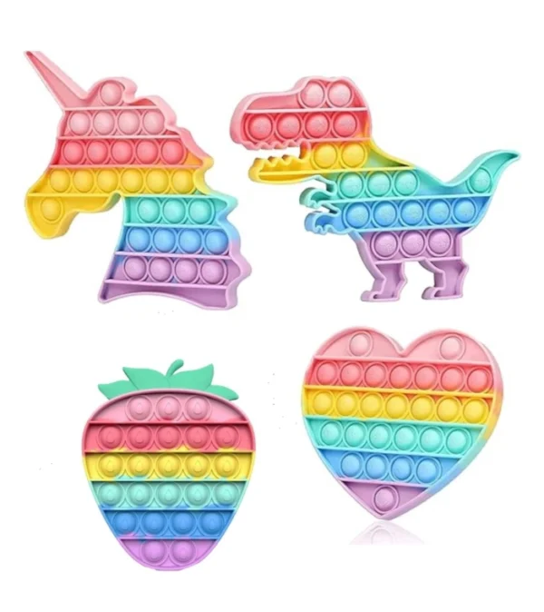 Stress Relief Push Pop Bubble - Poppet Toy Set