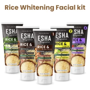 Esha Oganics Rice Whitening Facial Kit