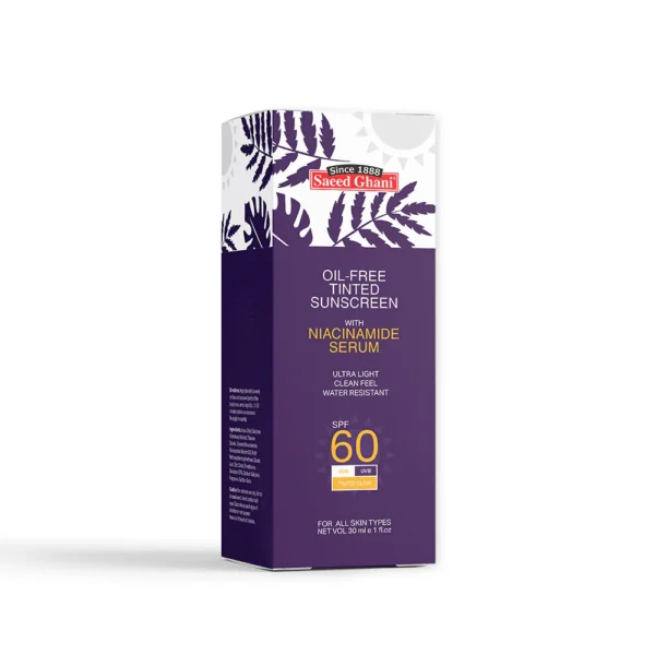 Saeed Ghani Oil-Free Tinted Sunscreen With Niacinamide Serum - Image 3