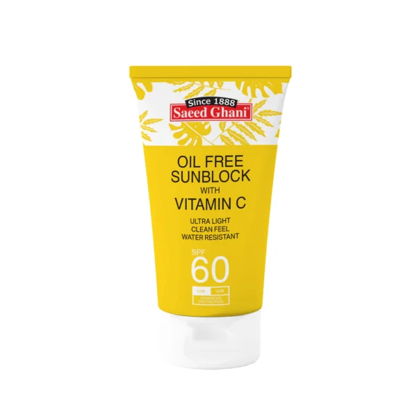 Saeed Ghani Sunblock SPF 60 with Vitamin C - Image 2