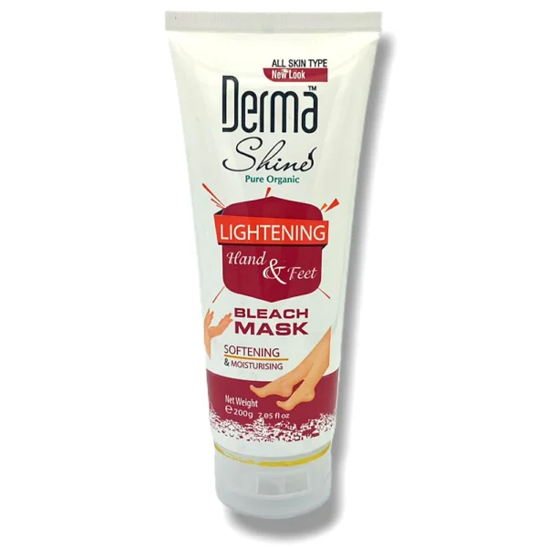 Derma Shine Hand and Feet Lightening Bleach Mask